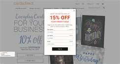Desktop Screenshot of cardsdirect.com